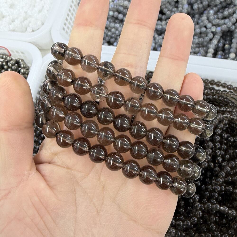 8MM Smoky Quartz Bracelet